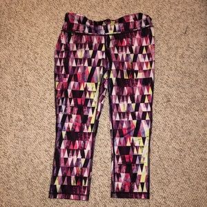 Multicolor cropped leggings